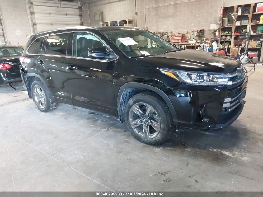 2019 TOYOTA HIGHLANDER LIMITED PLATINUM - 5TDDZRFH3KS984091