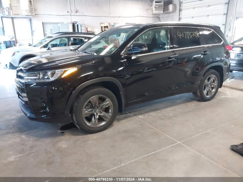 2019 Toyota Highlander Limited Platinum VIN: 5TDDZRFH3KS984091 Lot: 40795230