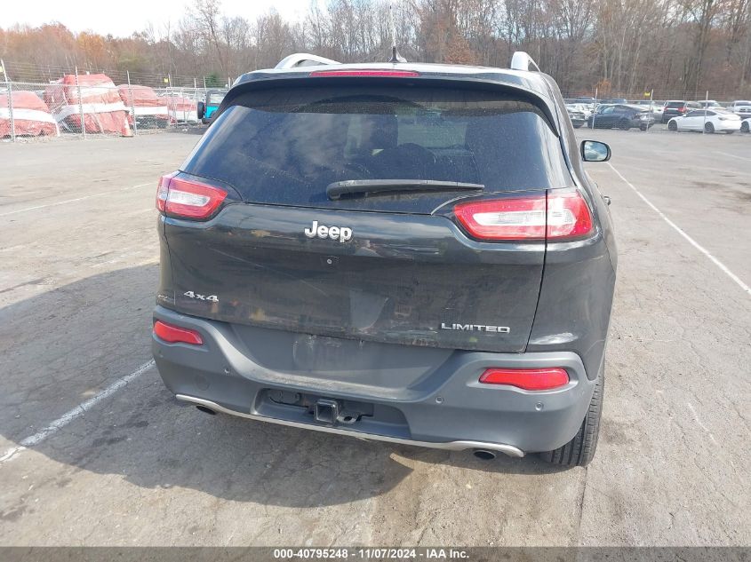 2014 Jeep Cherokee Limited VIN: 1C4PJMDS3EW256880 Lot: 40795248