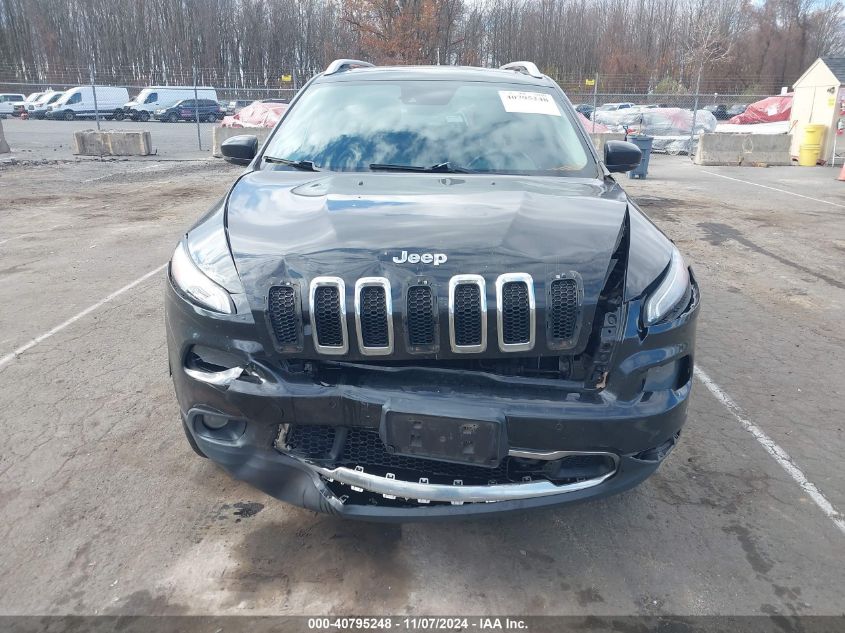 2014 Jeep Cherokee Limited VIN: 1C4PJMDS3EW256880 Lot: 40795248