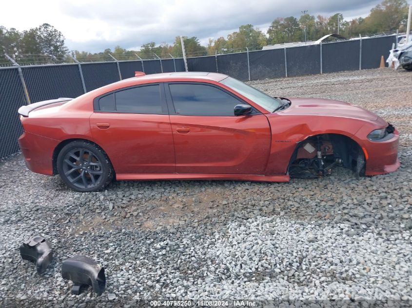 2021 Dodge Charger R/T Rwd VIN: 2C3CDXCT9MH644179 Lot: 40795250