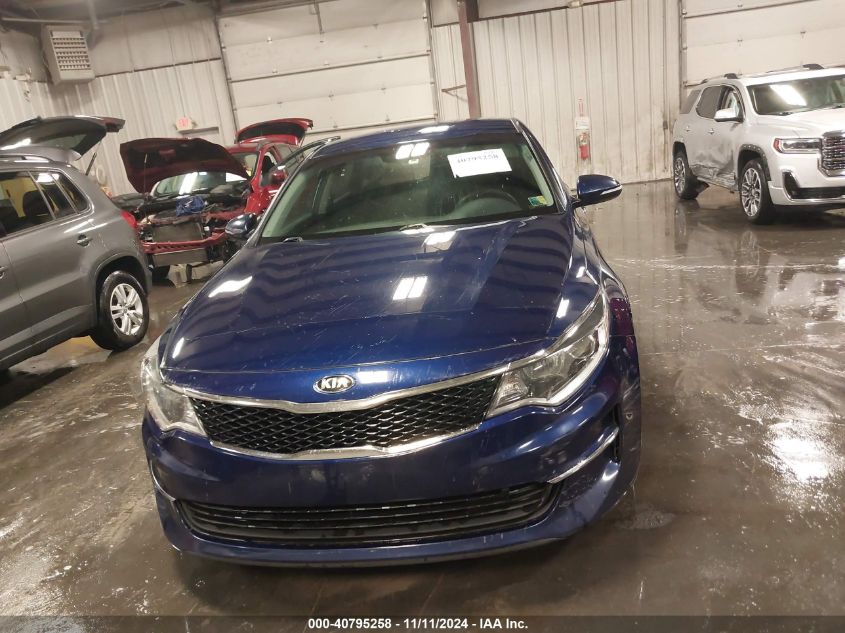 2018 Kia Optima Lx VIN: 5XXGT4L37JG274105 Lot: 40795258