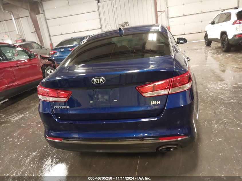 2018 Kia Optima Lx VIN: 5XXGT4L37JG274105 Lot: 40795258