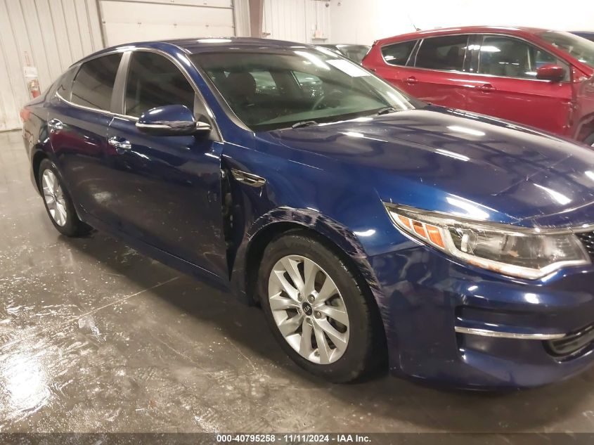 2018 Kia Optima Lx VIN: 5XXGT4L37JG274105 Lot: 40795258