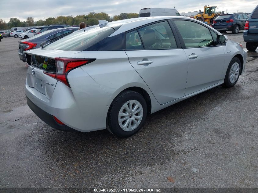 2022 Toyota Prius Le VIN: JTDKAMFU7N3188741 Lot: 40795259