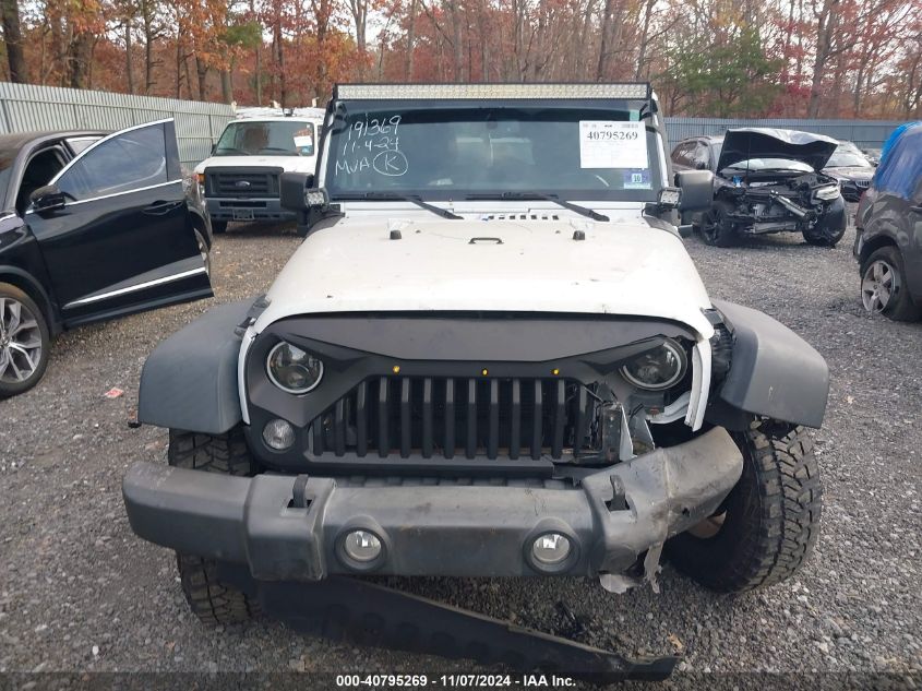 2016 Jeep Wrangler Unlimited Sport VIN: 1C4BJWDG2GL106765 Lot: 40795269