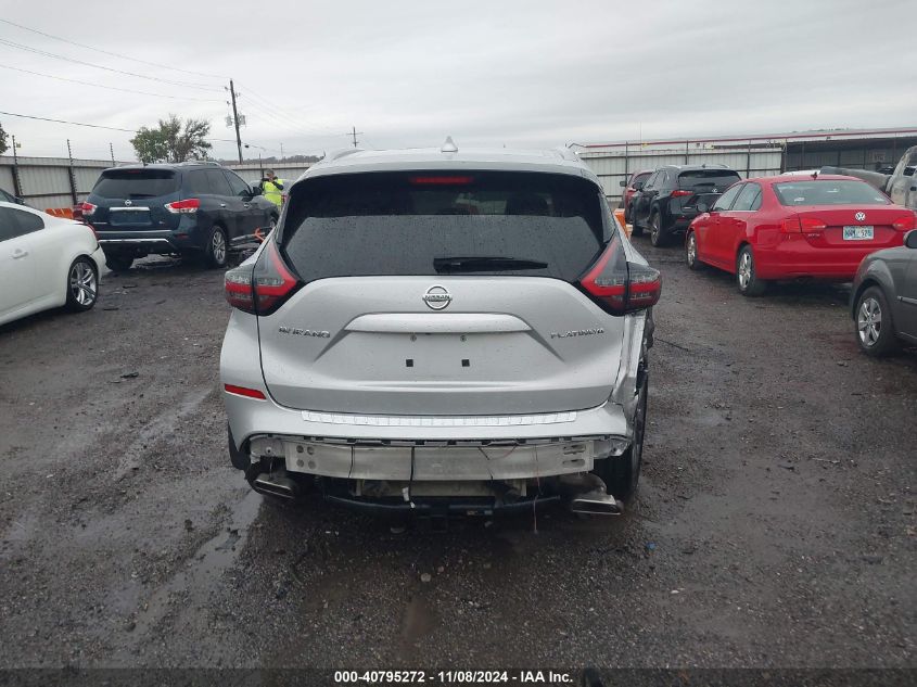 2019 Nissan Murano Platinum VIN: 5N1AZ2MJ9KN152367 Lot: 40795272