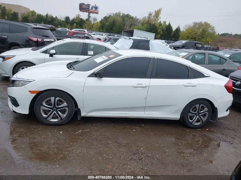 2016 Honda Civic Lx VIN: 19XFC2F56GE041394 Lot: 40795280