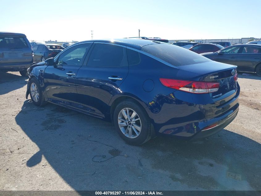 2017 Kia Optima Lx VIN: 5XXGT4L33HG149824 Lot: 40795297