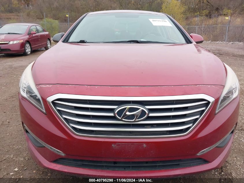 2015 Hyundai Sonata Se VIN: 5NPE24AF9FH235163 Lot: 40795298