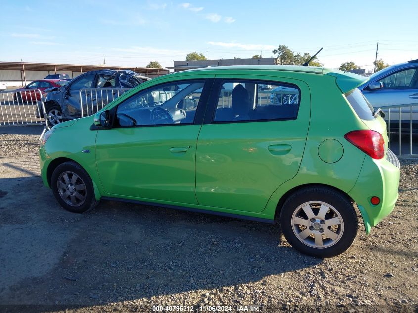 2015 Mitsubishi Mirage Es VIN: ML32A4HJ7FH001475 Lot: 40795312