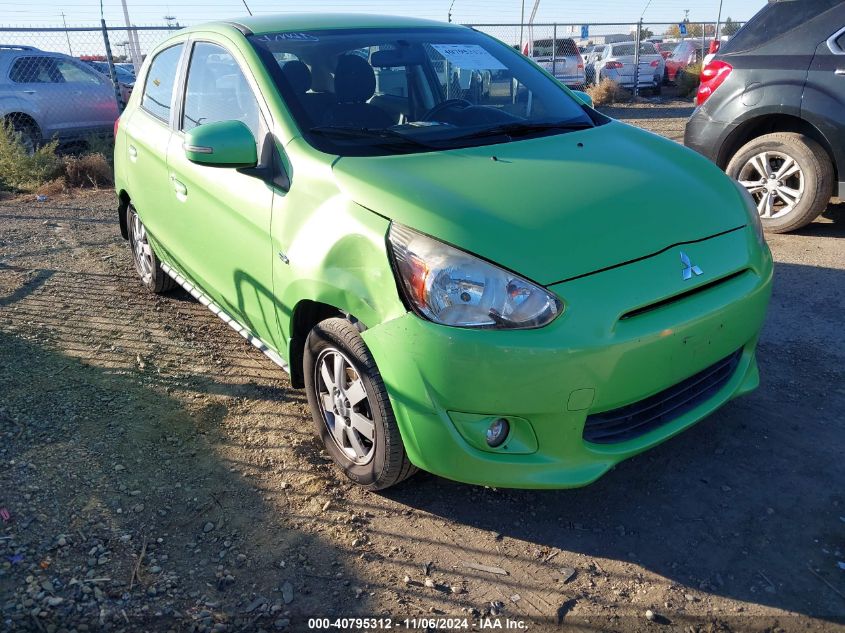 2015 Mitsubishi Mirage Es VIN: ML32A4HJ7FH001475 Lot: 40795312