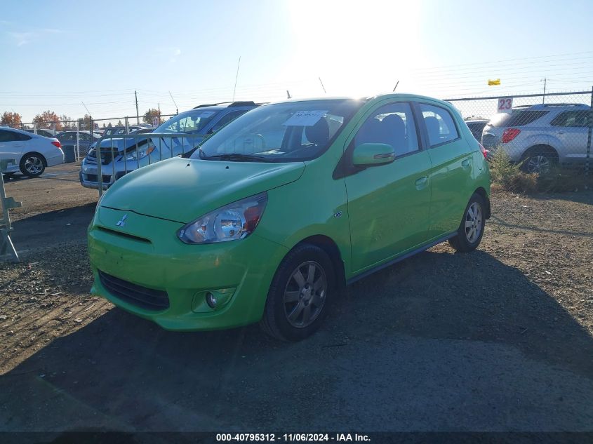 2015 Mitsubishi Mirage Es VIN: ML32A4HJ7FH001475 Lot: 40795312