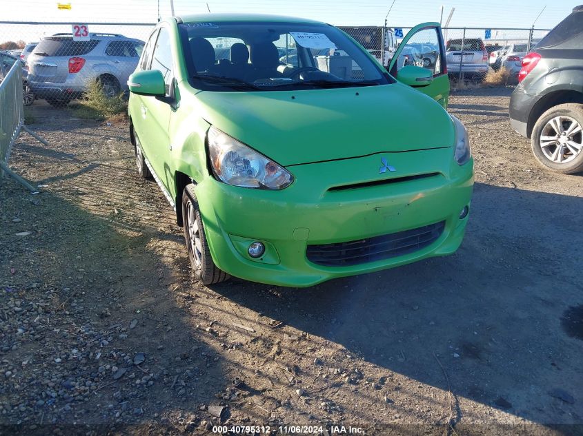 2015 Mitsubishi Mirage Es VIN: ML32A4HJ7FH001475 Lot: 40795312