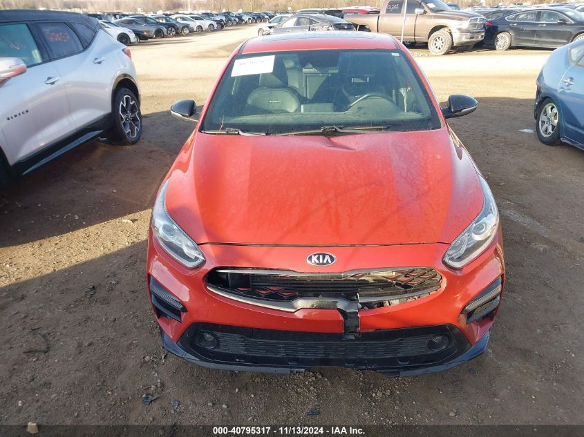 2020 Kia Forte Gt-Line VIN: 3KPF34AD4LE139019 Lot: 40795317