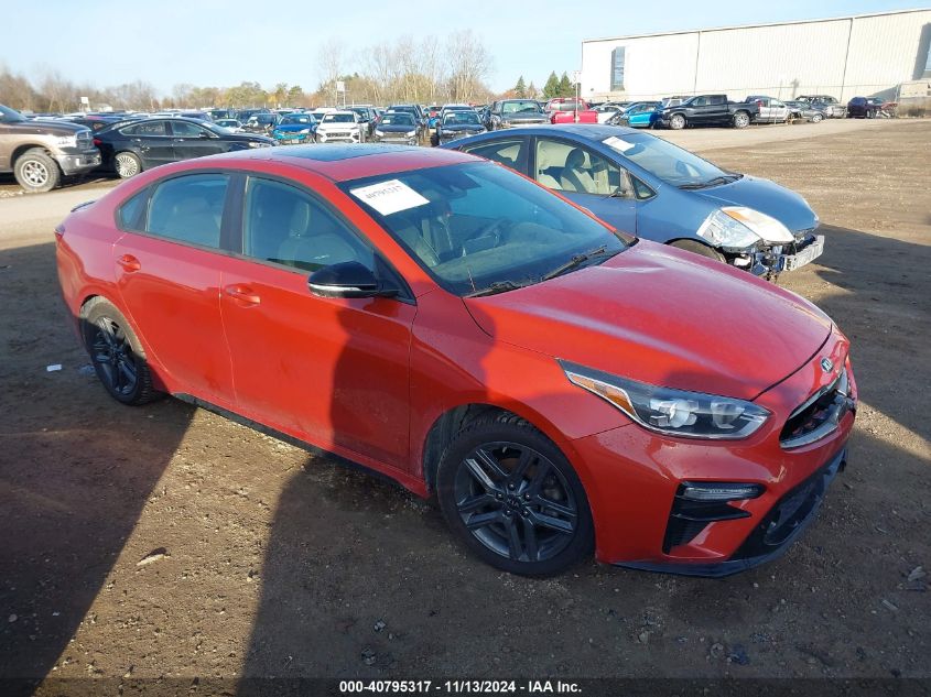 2020 Kia Forte Gt-Line VIN: 3KPF34AD4LE139019 Lot: 40795317