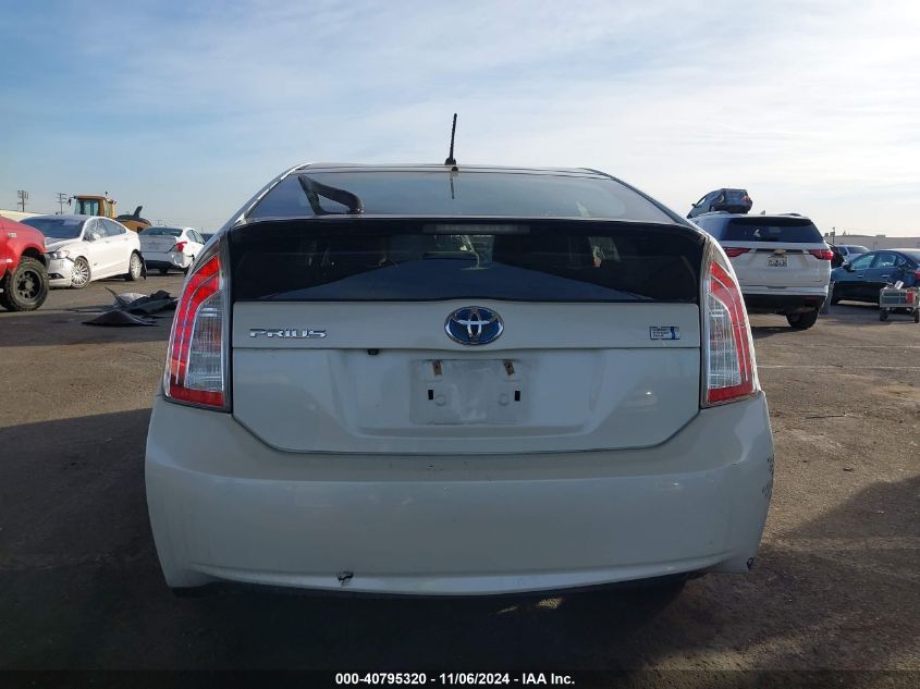 2015 Toyota Prius Two VIN: JTDKN3DU6F0434599 Lot: 40795320