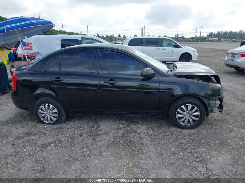 2008 Hyundai Accent Gls VIN: KMHCN46C08U166106 Lot: 40795330