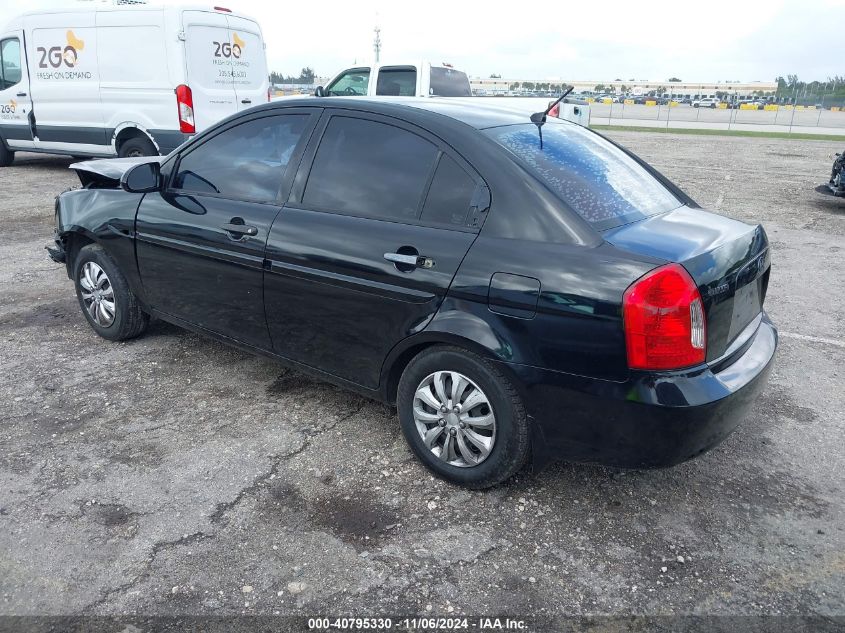 2008 Hyundai Accent Gls VIN: KMHCN46C08U166106 Lot: 40795330