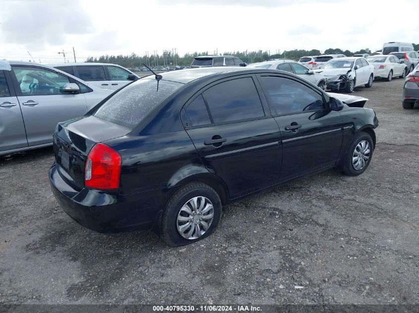 2008 Hyundai Accent Gls VIN: KMHCN46C08U166106 Lot: 40795330