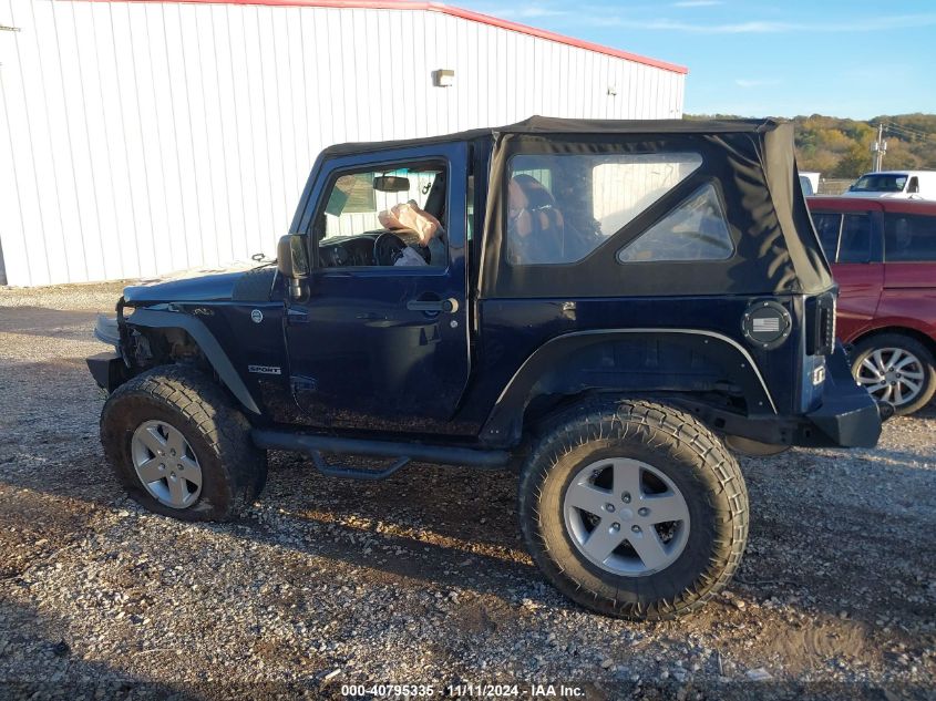 2013 Jeep Wrangler Sport VIN: 1C4AJWAG0DL590009 Lot: 40795335