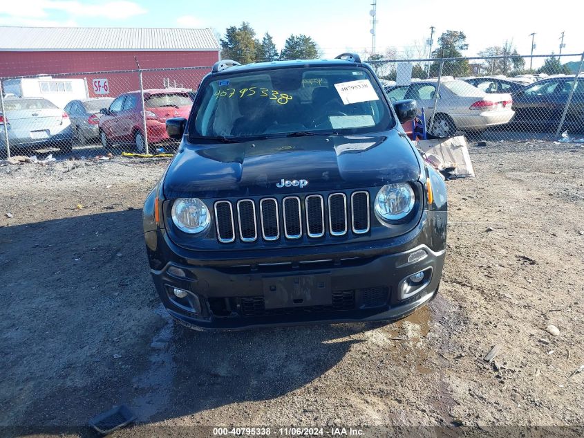 2018 Jeep Renegade Latitude 4X4 VIN: ZACCJBBB9JPH92150 Lot: 40795338