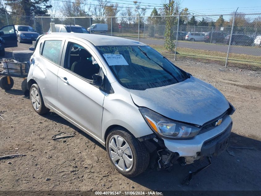 2017 Chevrolet Spark Ls Cvt VIN: KL8CB6SA4HC825543 Lot: 40795347