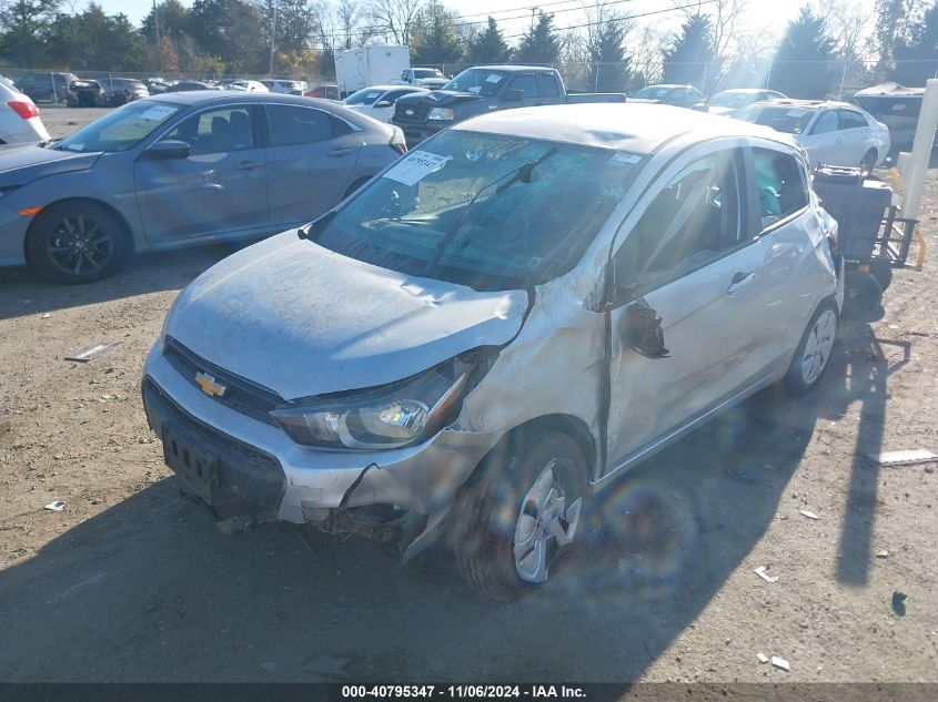 2017 Chevrolet Spark Ls Cvt VIN: KL8CB6SA4HC825543 Lot: 40795347