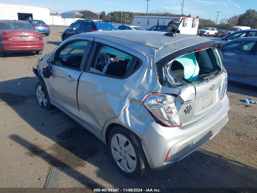 2017 Chevrolet Spark Ls Cvt VIN: KL8CB6SA4HC825543 Lot: 40795347