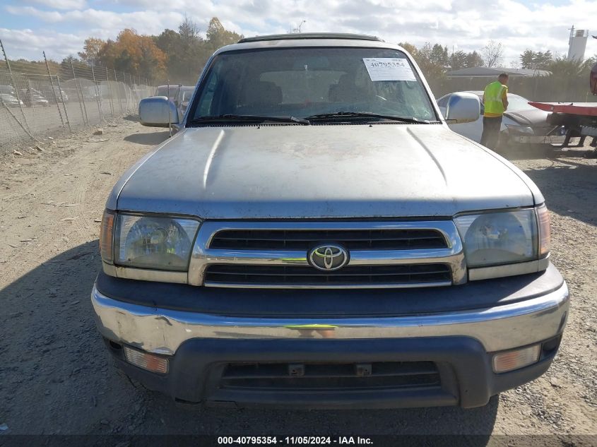 2000 Toyota 4Runner Sr5 V6 VIN: JT3HN86R4Y0277663 Lot: 40795354