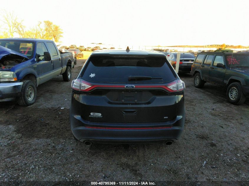 2015 Ford Edge Se VIN: 2FMTK4G80FBB74700 Lot: 40795369