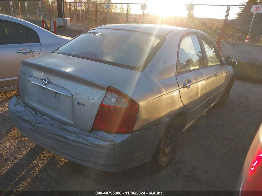 2005 Kia Spectra Ex/Lx/Sx VIN: KNAFE121755094005 Lot: 40795380