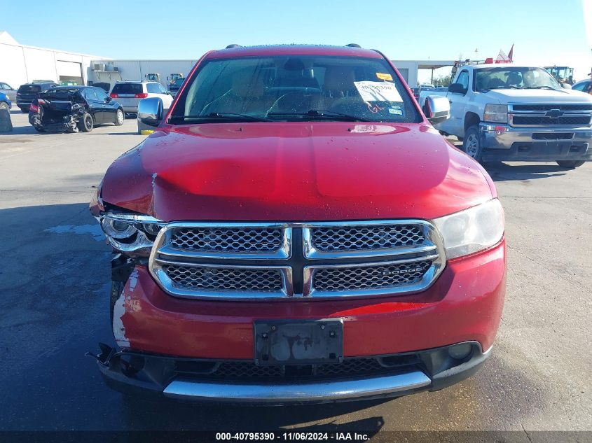 2011 Dodge Durango Citadel VIN: 1D4RD5GG9BC652938 Lot: 40795390