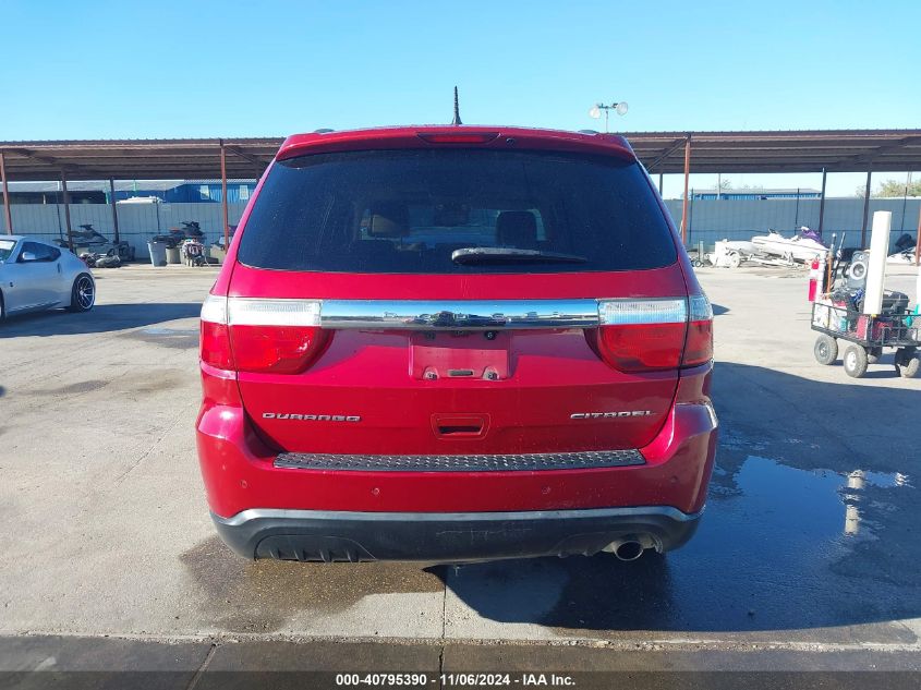 2011 Dodge Durango Citadel VIN: 1D4RD5GG9BC652938 Lot: 40795390