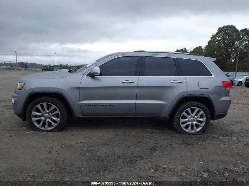 2017 Jeep Grand Cherokee Limited 4X2 VIN: 1C4RJEBG2HC956019 Lot: 40795395