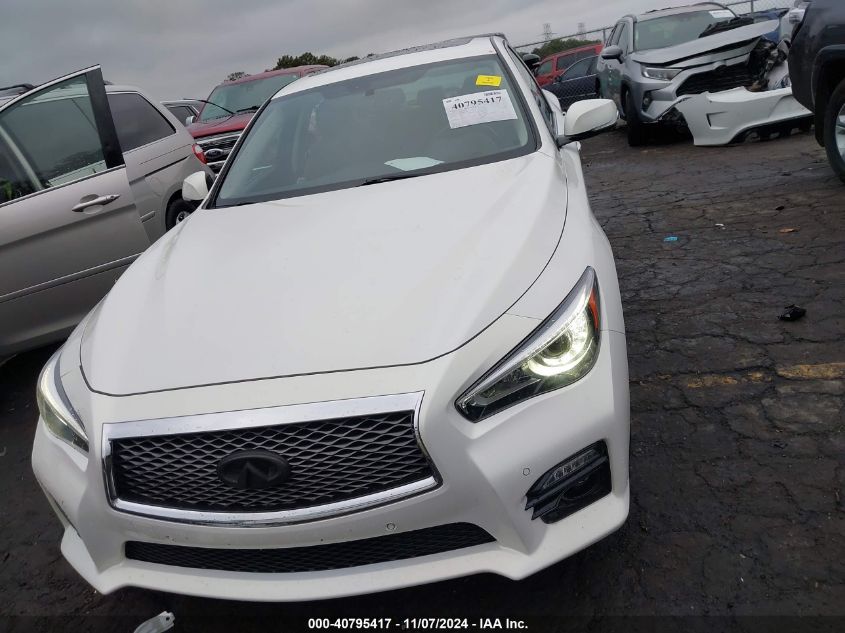 2014 Infiniti Q50 Sport VIN: JN1BV7AP3EM678078 Lot: 40795417