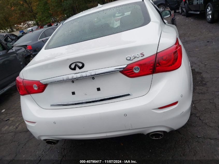 2014 Infiniti Q50 Sport VIN: JN1BV7AP3EM678078 Lot: 40795417