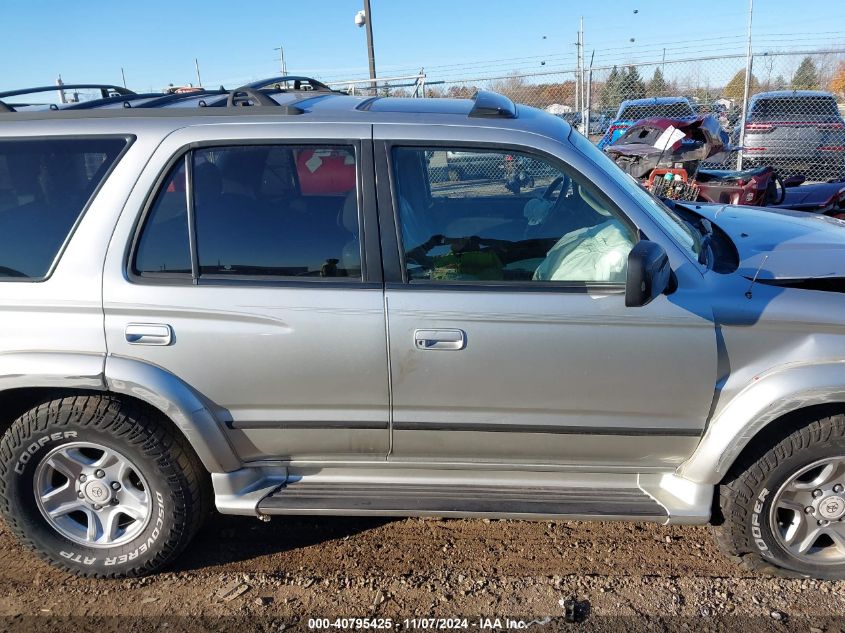 2002 Toyota 4Runner Sr5 V6 VIN: JT3GN86R620221453 Lot: 40795425