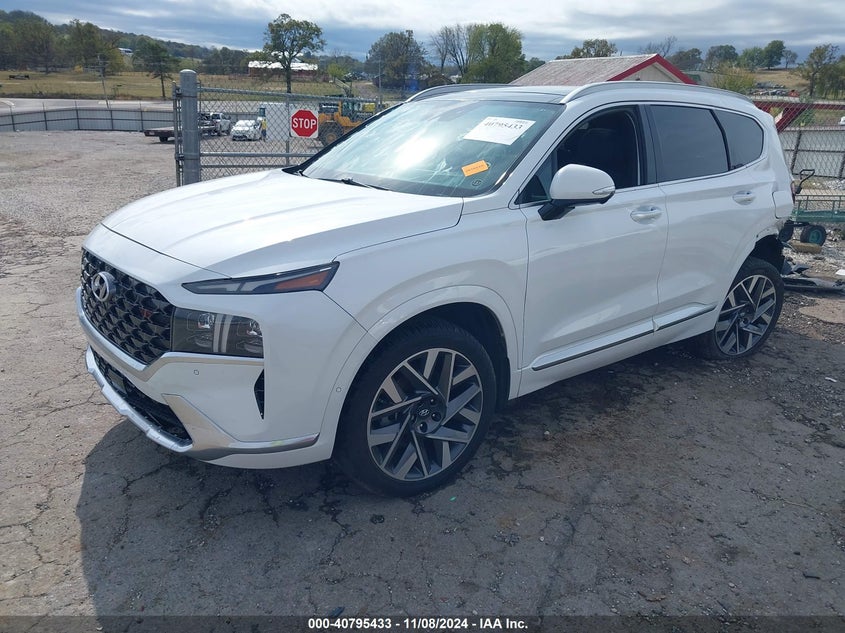 2022 HYUNDAI SANTA FE 2.5L I-4 DI, DOHC, V(VIN: 5NMS54AL5NH388182