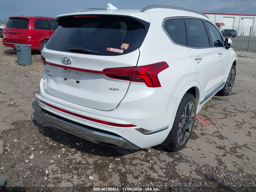 2022 HYUNDAI SANTA FE 2.5L I-4 DI, DOHC, V(VIN: 5NMS54AL5NH388182