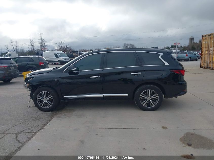 2019 Infiniti Qx60 Pure VIN: 5N1DL0MN6KC568250 Lot: 40795436