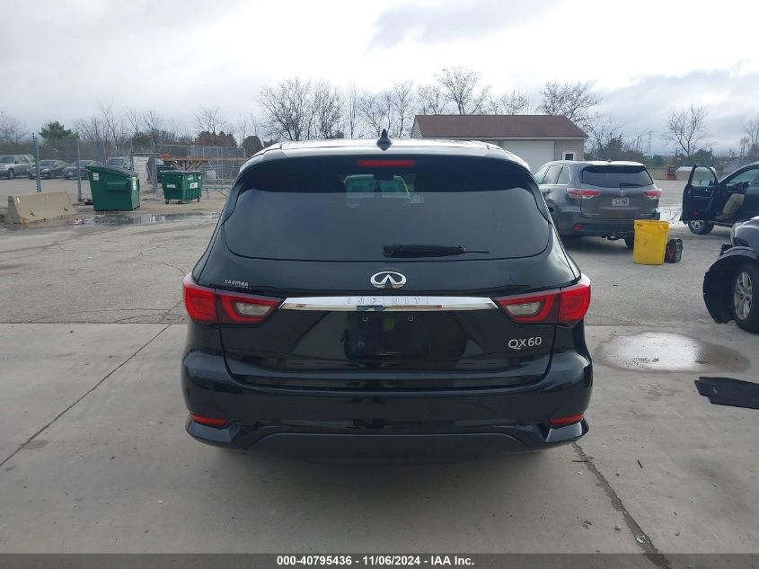 2019 Infiniti Qx60 Pure VIN: 5N1DL0MN6KC568250 Lot: 40795436