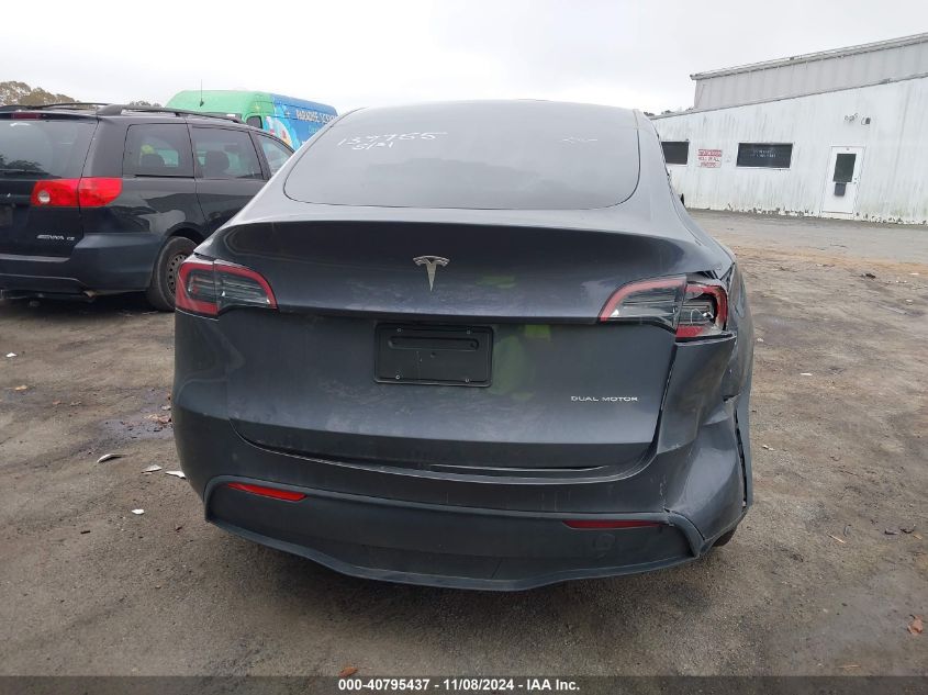 2023 Tesla Model Y Awd/Long Range Dual Motor All-Wheel Drive VIN: 7SAYGDEE5PF675299 Lot: 40795437