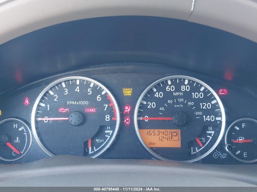 2008 NISSAN PATHFINDER VIN: 5N1AR18U98C621220