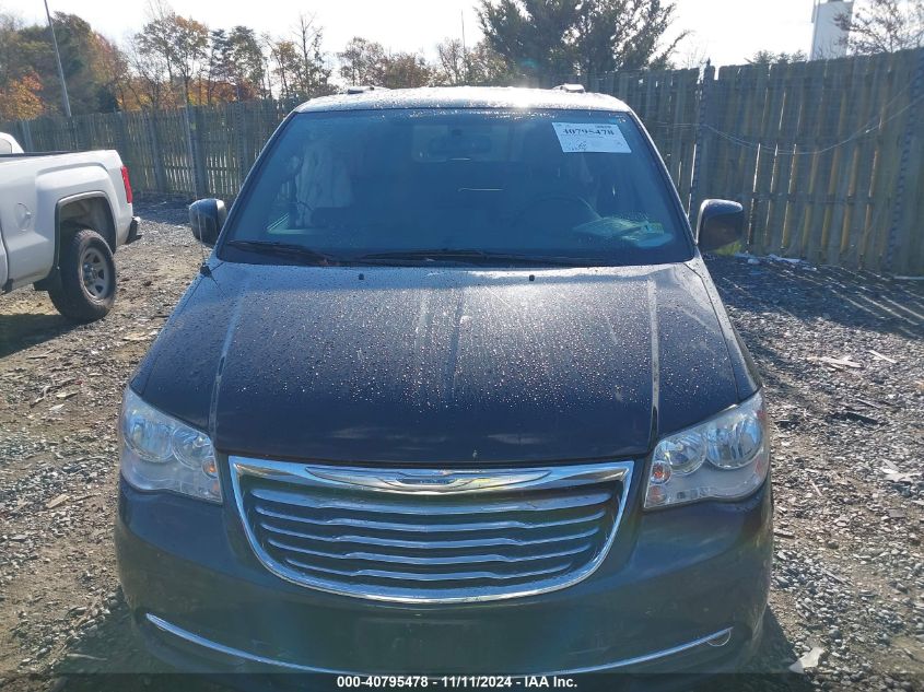 2016 Chrysler Town & Country Touring VIN: 2C4RC1BG2GR296783 Lot: 40795478