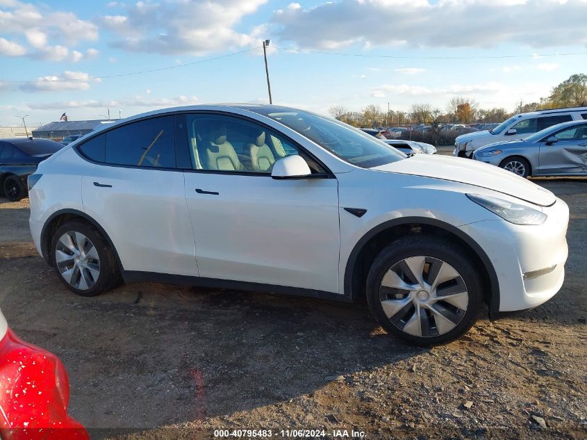 2021 TESLA MODEL Y LONG RANGE DUAL MOTOR ALL-WHEEL DRIVE - 5YJYGDEE0MF109916