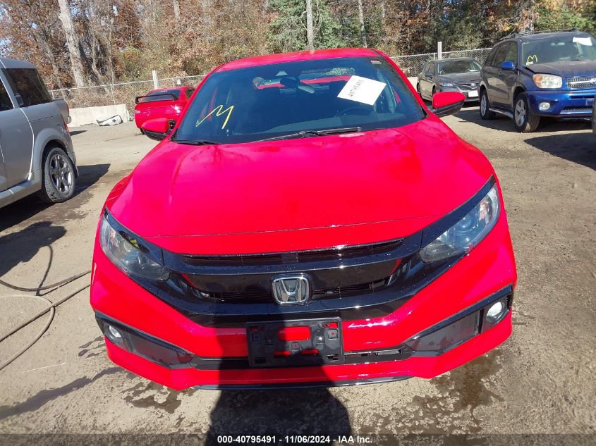 2020 Honda Civic Sport VIN: 2HGFC2F80LH515432 Lot: 40795491