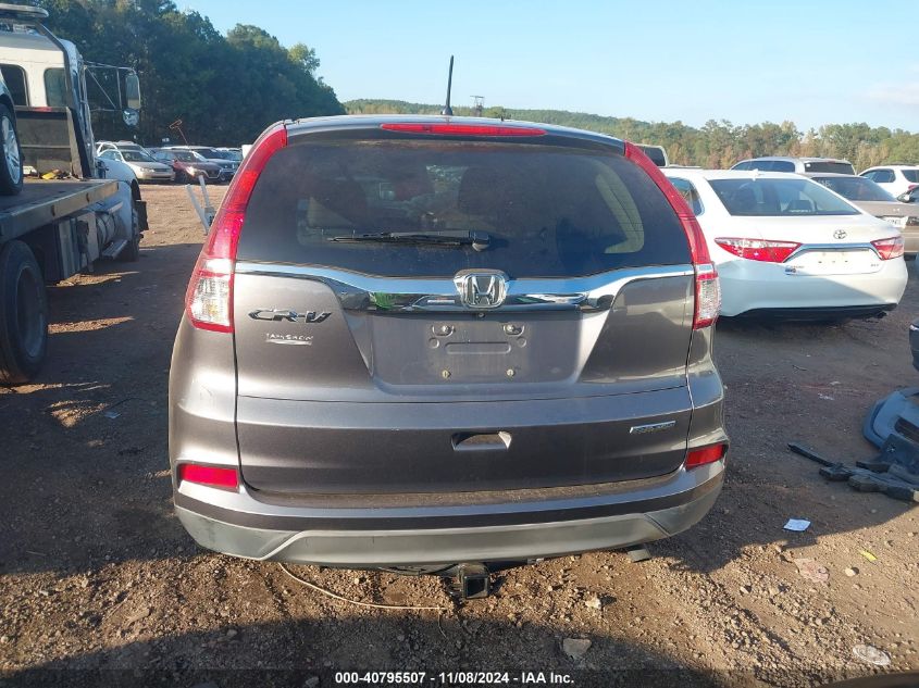 2016 HONDA CR-V SE - 2HKRM3H46GH544083