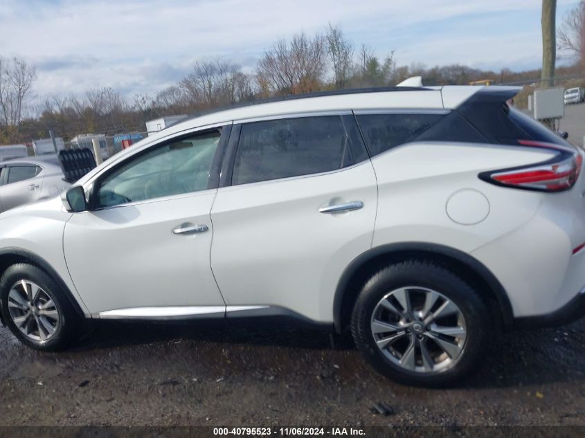 2016 Nissan Murano Sv VIN: 5N1AZ2MH1GN148706 Lot: 40795523