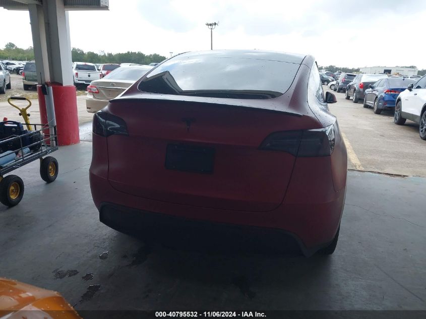 2023 Tesla Model Y Awd/Long Range Dual Motor All-Wheel Drive VIN: 7SAYGDEE3PA119005 Lot: 40795532